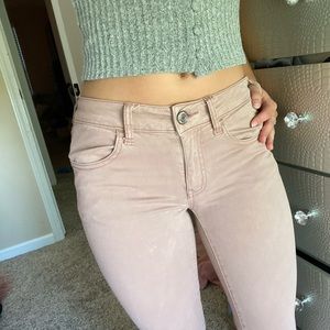 American Eagle Light Pink Jeans